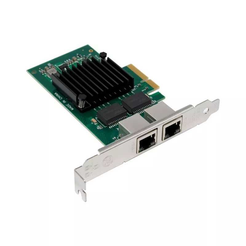 MicroConnect MC-PCIE-I350-T2 tīkla karte, iekšēja, PCIe, 2 x RJ-45, Gigabit Ethernet
