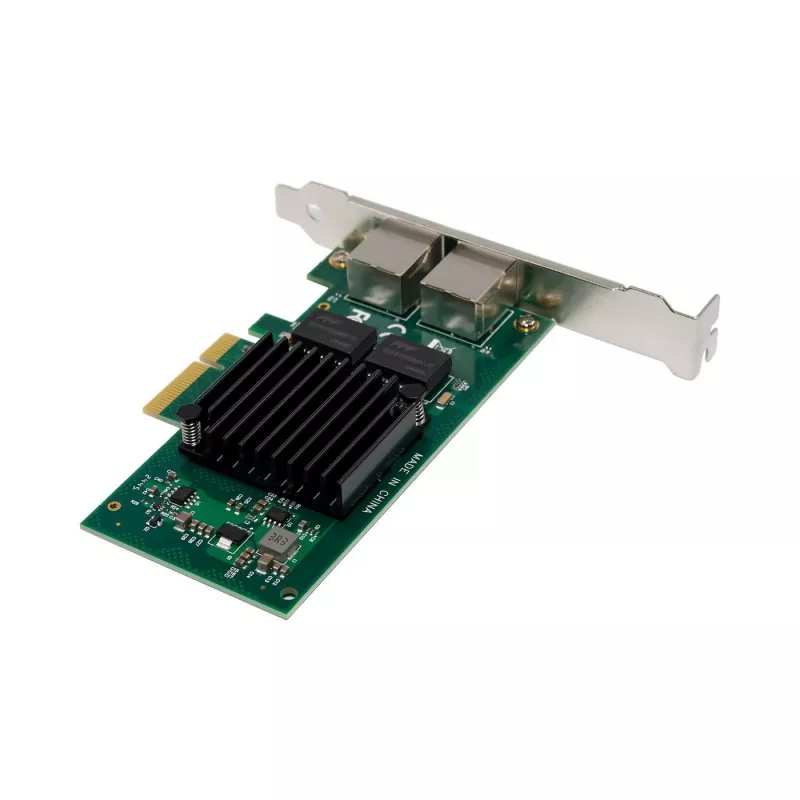 MicroConnect MC-PCIE-I350-T2 tīkla karte, iekšēja, PCIe, 2 x RJ-45, Gigabit Ethernet