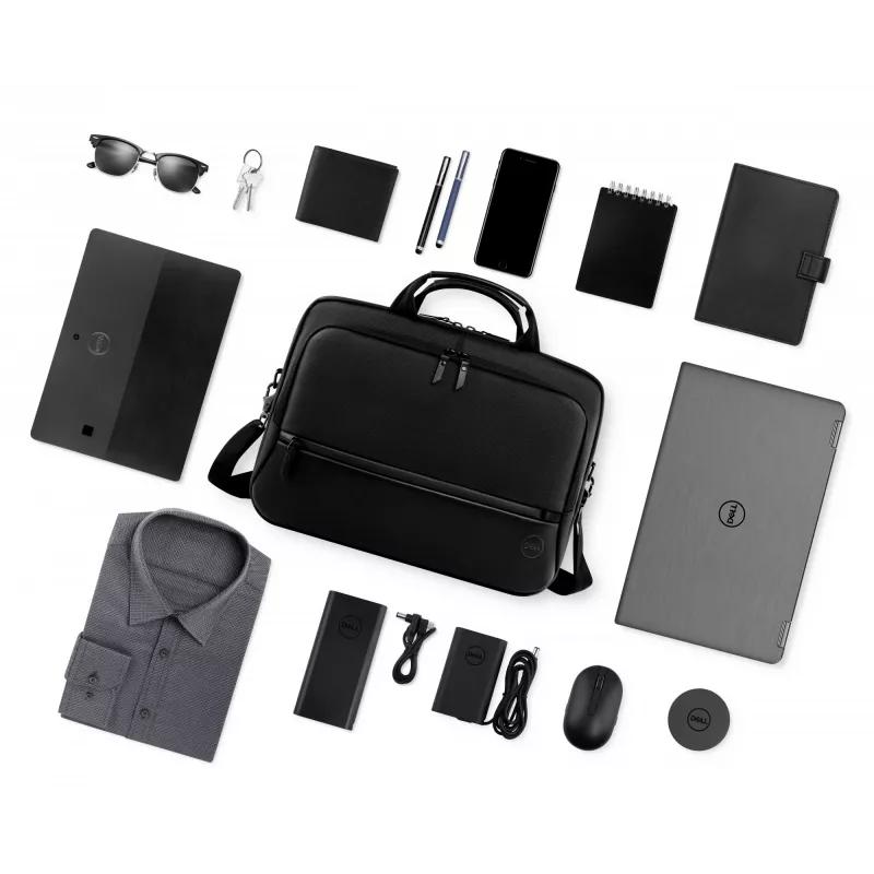 DELL Premier Briefcase 15 PE1520C, portfelis, 38,1 cm (15 collas), plecu siksna, 1,13 kg