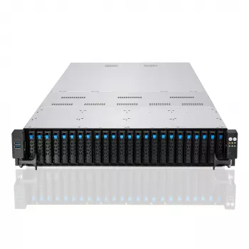 ASUS RS720-E11-RS24U Intel C741 Rack (2U) korpuss melns, sudrabs