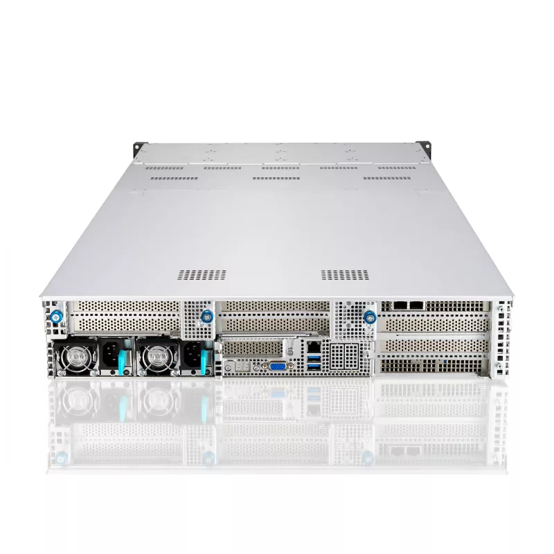 ASUS RS720-E11-RS24U Intel C741 Rack (2U) korpuss melns, sudrabs