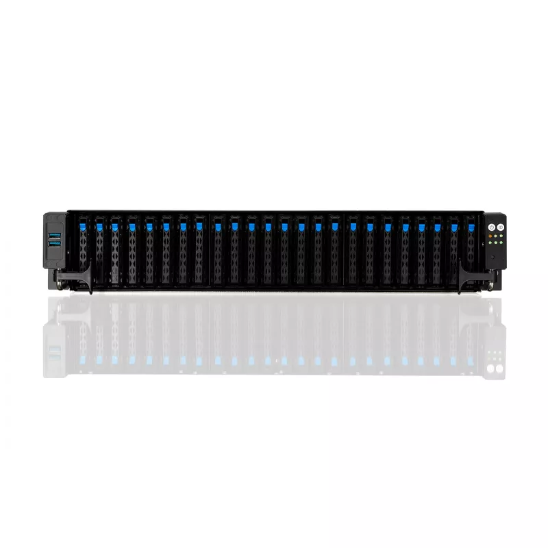 ASUS RS720-E11-RS24U Intel C741 Rack (2U) korpuss melns, sudrabs
