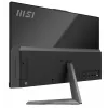 MSI Modern AM242 12M-1629XDE All-in-One dators, Intel Core i3-1215U, 23.8 inch Full HD IPS, 8GB DDR4, 256GB SSD, Wi-Fi 6E, Melns