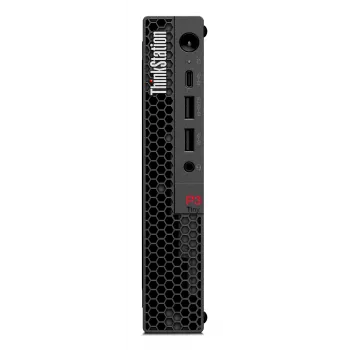 Lenovo ThinkStation P3 Tiny Intel® Core™ i7 i7-14700 32 GB DDR5-SDRAM 1 TB SSD NVIDIA RTX A1000 Windows 11 Pro Mini darbstacija Melna