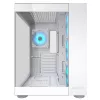 PC Midi Tower korpuss Cougar FV150 ARGB Balts — ATX/Micro-ATX/Mini-ITX, 3x120mm priekšā, 1x120mm aizmugurē, 2x3.5 collu + 2x2.5 collu vietas, USB 3.2 Gen1