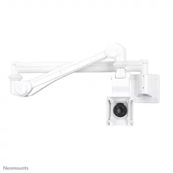 Neomounts medicīnas sienas stiprinājums FPMA-HAW300 10–24 collu ekrāniem, 3 kg, VESA 100x100, balts
