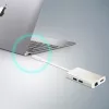 USB-C daudzfunkciju adapteris j5create JCA374-N, vadu, 60W, 4K