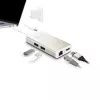 USB-C daudzfunkciju adapteris j5create JCA374-N, vadu, 60W, 4K