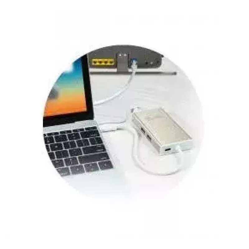 USB-C daudzfunkciju adapteris j5create JCA374-N, vadu, 60W, 4K