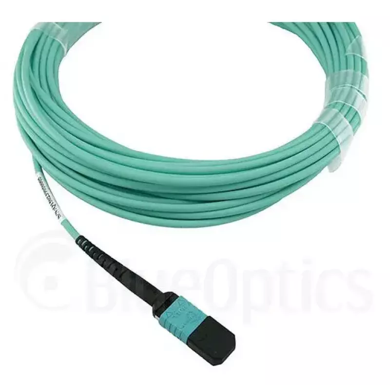 Šķiedru optikas kabelis BlueOptics MC6709309-010-BO 10 m OM3 MPO uz 4×LC (50 µm) akva