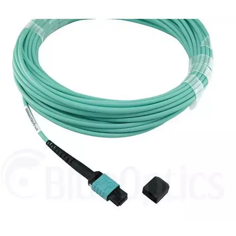 Šķiedru optikas kabelis BlueOptics MC6709309-010-BO 10 m OM3 MPO uz 4×LC (50 µm) akva