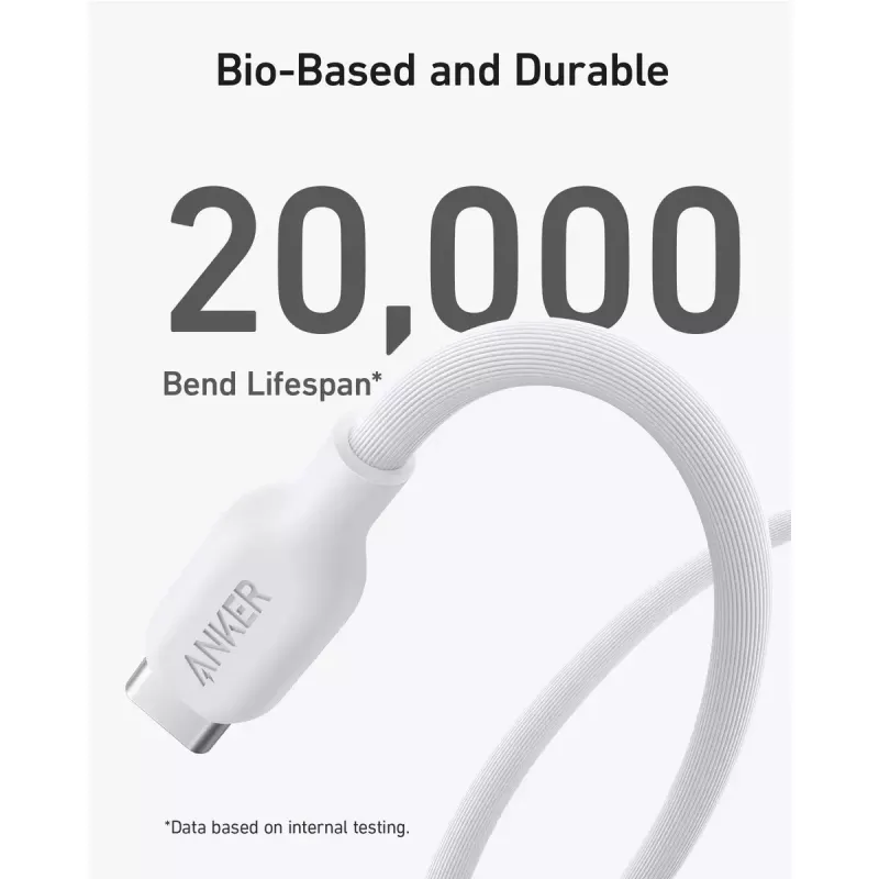 Kabelis Anker 541 1.8 m Lightning uz USB-C 54.4 g