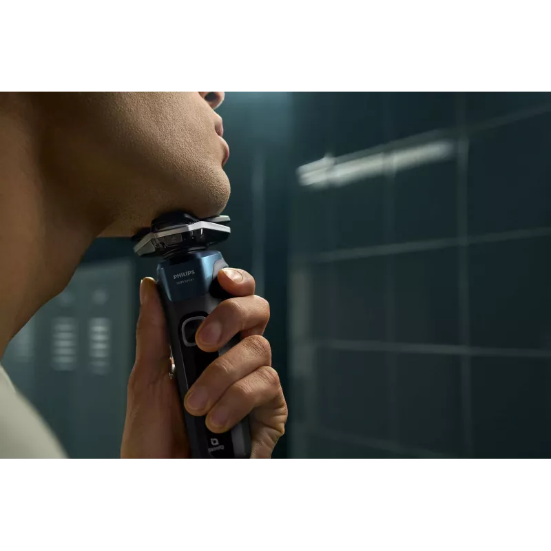 Philips SHAVER Series 5000 S5889/11 elektriskais skuveklis, slapjā/sausā skūšana, rotējošs, SteelPrecision asmeņi