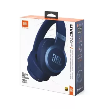 JBL Live 770NC Bezvadu Austiņas Zils