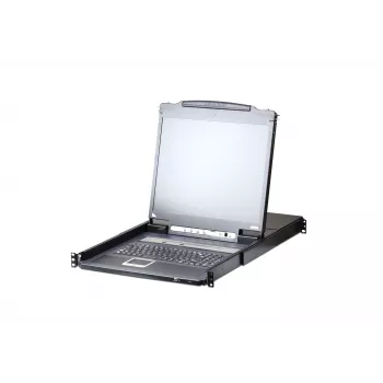 ATEN CL5708IM 8 portu 17 collu LCD KVM slēdzis ar IP (USB/PS/2 VGA) un USB perifērijas portu