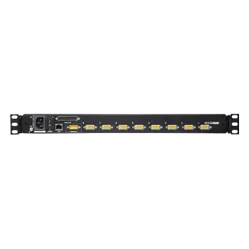 ATEN CL5708IM 8 portu 17 collu LCD KVM slēdzis ar IP (USB/PS/2 VGA) un USB perifērijas portu