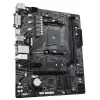 GIGABYTE A520M H mātesplate — atbalsta AMD Ryzen 5000 sērijas AM4 CPU, 4+3 fāžu tīrais digitālais VRM, līdz 5100MHz DDR4 (OC), PCIe 3.0 x4 M.2, GbE LAN, USB 3.2 Gen 1