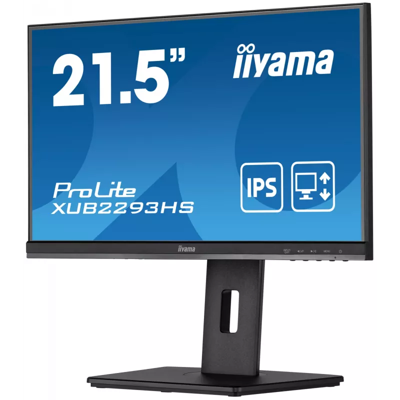 iiyama ProLite XUB2293HS-B3 21.5 inch Full HD LED monitors, melns