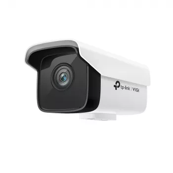 IP drošības kamera TP-Link VIGI 3MP āra lodes tīkla kamera, 3 MP, 30 kadri/s, 30 m nakts redzamība, vadu, balta