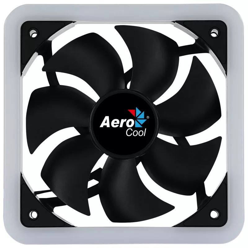 Aerocool Edge 14 datora ventilators 14 cm Melns