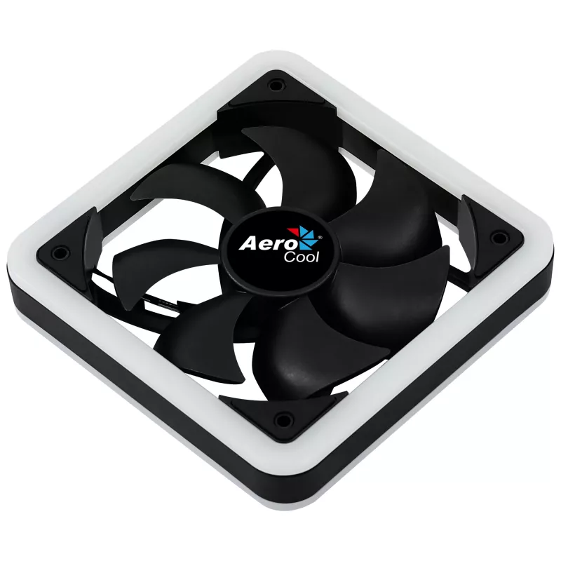 Aerocool Edge 14 datora ventilators 14 cm Melns