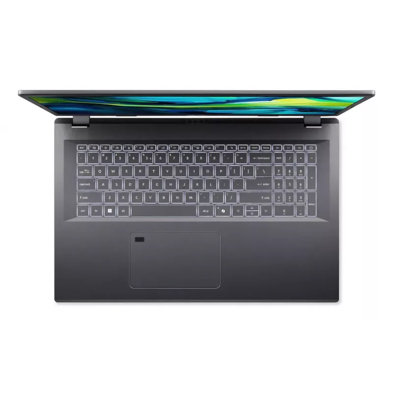 Acer Aspire 17 A17-51M-54EU Klēpjdators, 17,3 collu Full HD, Intel Core 5 120U, 16GB RAM, 1TB SSD, Windows 11 Home, Pelēks