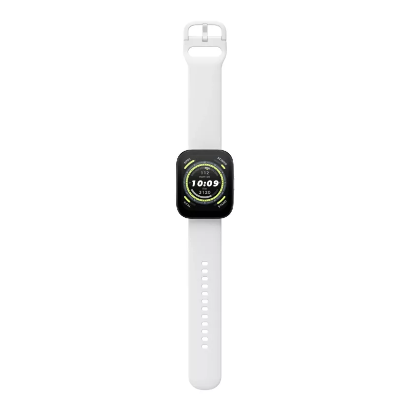 Amazfit Bip 5 4,85 cm (1,91 collu) TFT 45,9 mm Digitāls 320 x 380 pikseļi Skārienekrāns Balts GPS (satelīts)