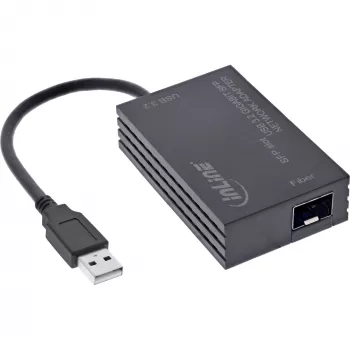 Tīkla adapteris InLine 66659N USB-A uz SFP Gigabit Fiber