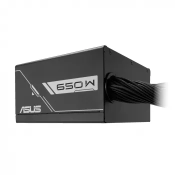 Barošanas bloks ASUS Prime 650W ATX 20+4 pin, 80 PLUS Bronze, melns, 13.5 cm ventilators