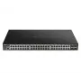 D-Link 48-portu Gigabit pārvaldāms slēdzis ar 4 x 10G SFP+, 370W PoE