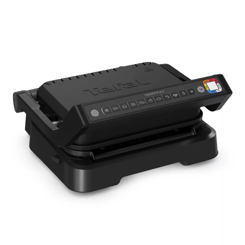 Kontakta grils Tefal OptiGrill 2in1 GC7728 2100W Melns
