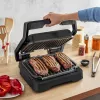 Kontakta grils Tefal OptiGrill 2in1 GC7728 2100W Melns