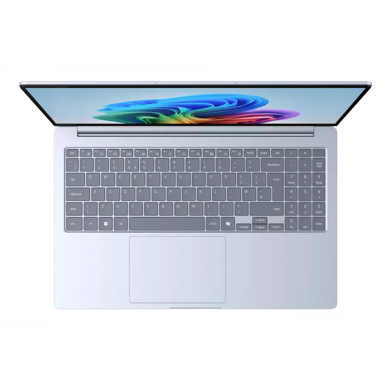 Samsung Galaxy Book4 Edge NP750XQB-KA2DE klēpjdators Copilot+ PC Snapdragon X1-26-100 39,6 cm (15,6 collu) Full HD 16 GB LPDDR5x-SDRAM 512 GB eUFS Wi-Fi 7 (802.11be) Windows 11 Home zils