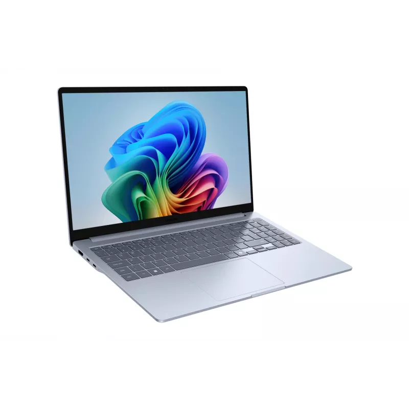 Samsung Galaxy Book4 Edge NP750XQB-KA2DE klēpjdators Copilot+ PC Snapdragon X1-26-100 39,6 cm (15,6 collu) Full HD 16 GB LPDDR5x-SDRAM 512 GB eUFS Wi-Fi 7 (802.11be) Windows 11 Home zils