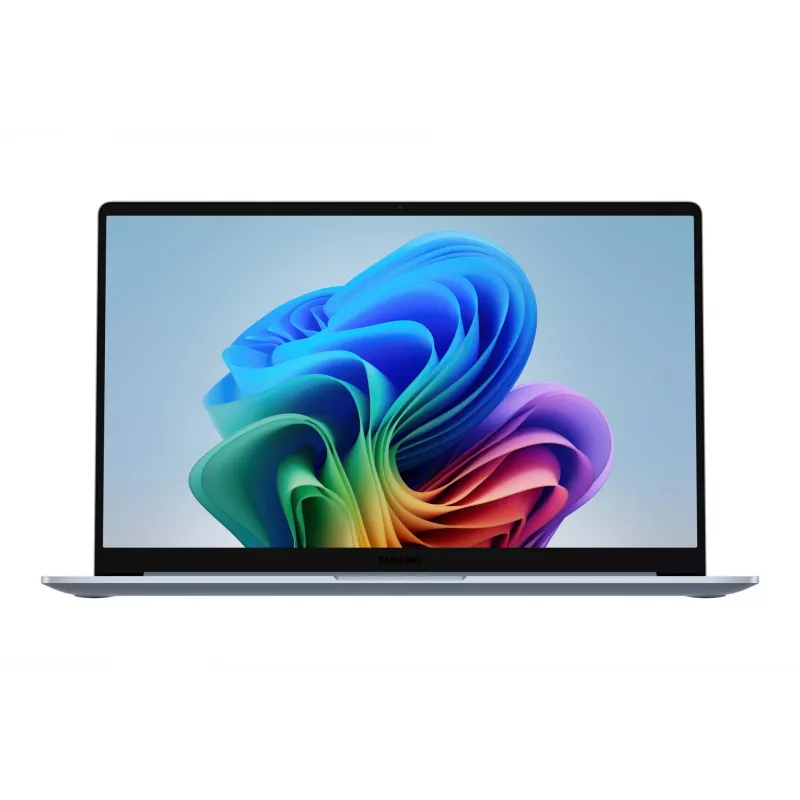 Samsung Galaxy Book4 Edge NP750XQB-KA2DE klēpjdators Copilot+ PC Snapdragon X1-26-100 39,6 cm (15,6 collu) Full HD 16 GB LPDDR5x-SDRAM 512 GB eUFS Wi-Fi 7 (802.11be) Windows 11 Home zils