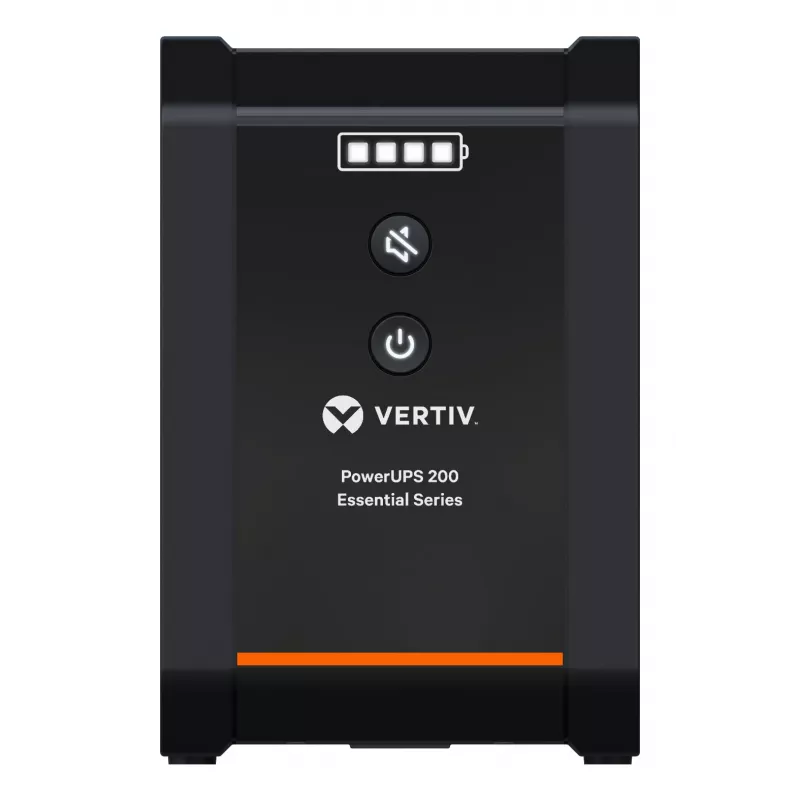 Vertiv PowerUPS 200 Essential PSA6E-1000IT-IEC, 1000VA/525W, Line-Interactive, 1 kVA, 525 W, sinus, 140 V, 290 V