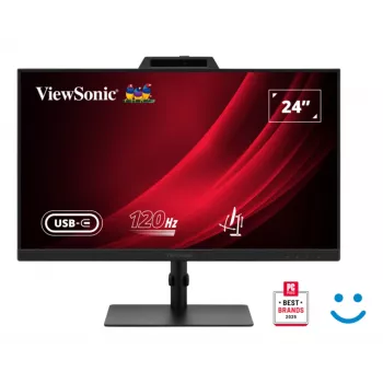 Viewsonic VG2441V videokonferenču monitors 61 cm (24 collas) LED 1920 x 1080 pikseļi Full HD