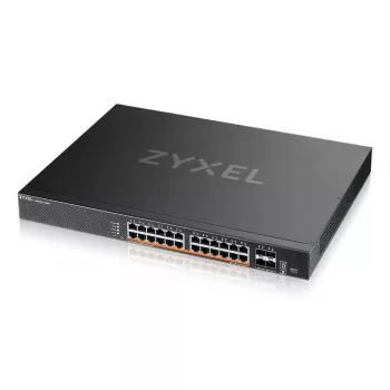 Zyxel XMG2230-28HP pārvaldāms L2/L3 2.5G Ethernet PoE slēdzis 1U melns