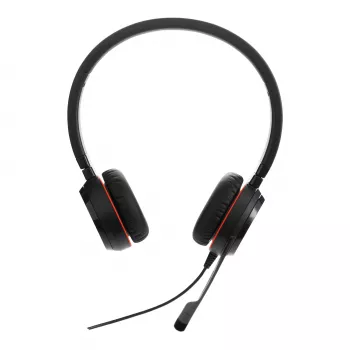 Jabra Evolve 20SE MS Stereo USB-C, Vadu, Birojs/Zvanu centrs, 150 - 7000 Hz, 132 g, Austiņas, Melna