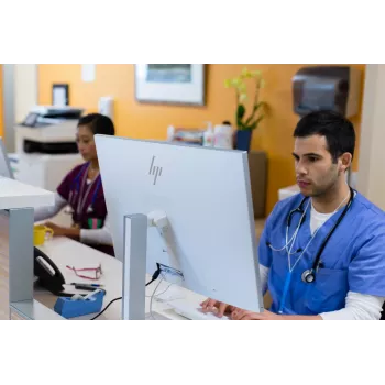 HP USB tastatūra un pele Healthcare Edition, balti, vadi