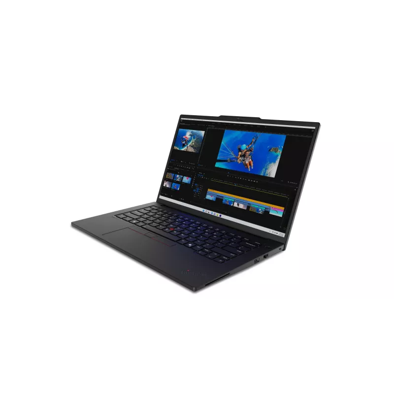 Piezīmjdators Lenovo ThinkPad P14s Gen 5 CU7-155H — 14,5 collu WQXGA, 32GB RAM, 1TB SSD, NVIDIA RTX500, Windows 11 Pro
