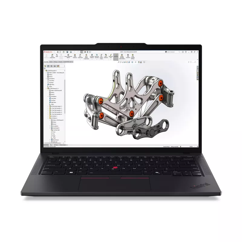 Lenovo ThinkPad P14s Gen 6 (AMD) mobilo darbstaciju klēpjdators 14 inch skārienekrāns WUXGA AMD Ryzen AI 7 PRO 350 64 GB DDR5 1 TB SSD Windows 11 Pro Melns
