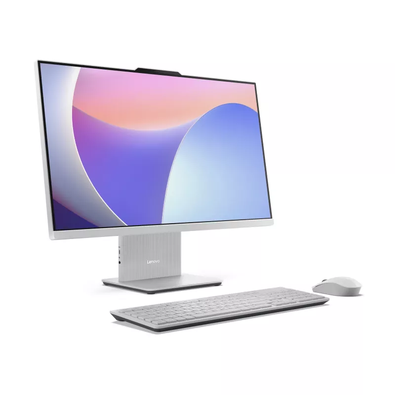 Lenovo IdeaCentre AIO 27ARR9 All-in-One PC, 27 inch FHD, AMD Ryzen™ 7 7735HS, 16GB DDR5, 1TB SSD, Windows 11 Home, Pelēks