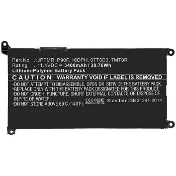 Akumulators DELL CoreParts 1VX1H-CP Chromebook 3400 5488 5493 5593