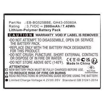 Akumulators viedtālrunim CoreParts GH43-05060A-CP 3.7V 2000mAh Li-Pol 7.40Wh
