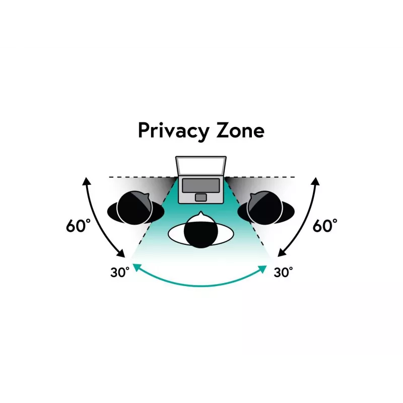 Privātuma filtrs displejam eSTUFF GLBF13294166 16:9 Pretatspīduma