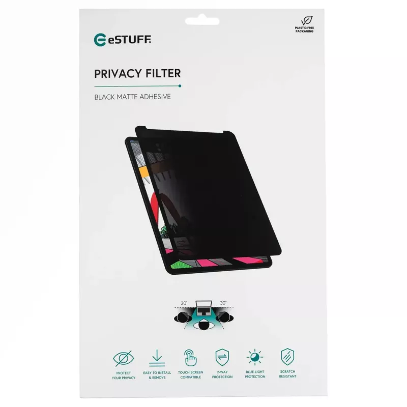 Privātuma filtrs eSTUFF GLBW11244175 16:9 Pretatspīdums