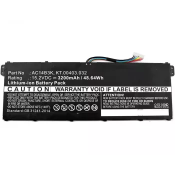 CoreParts akumulators Acer klēpjdatoram, saderīgs ar Aspire ES15, ES1-572, ES1-572-31LD, ES1-572-56BP