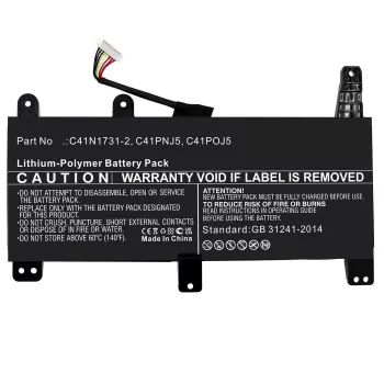 CoreParts MBXAS-BA0313 klēpjdatora akumulators, Litija polimērs, 4300 mAh, 15.4 V