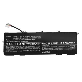 CoreParts MBXHP-BA0301 klēpjdatora akumulators HP, 7.6V, 6600mAh, 50.16Wh